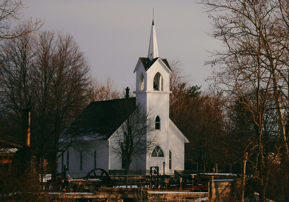 church building out in nature