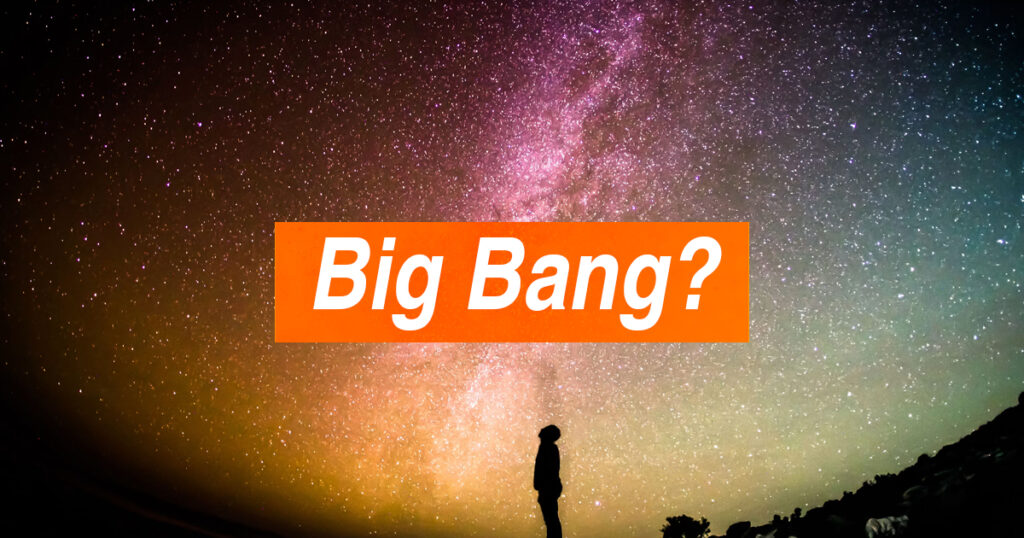 person looking up at the universe